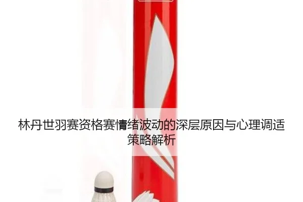 林丹世羽赛资格赛情绪波动的深层原因与心理调适策略解析